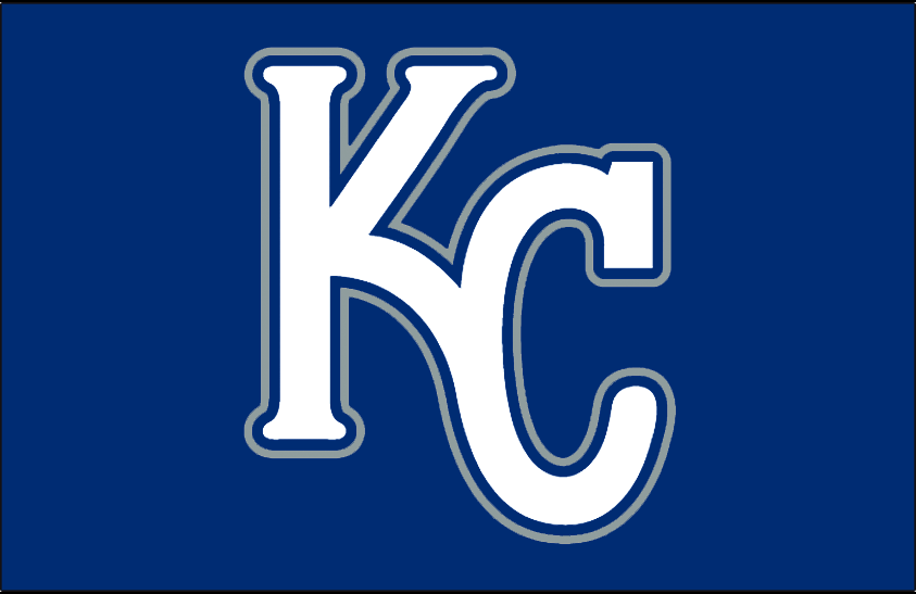Kansas City Royals 2007 Batting Practice Logo fabric transfer